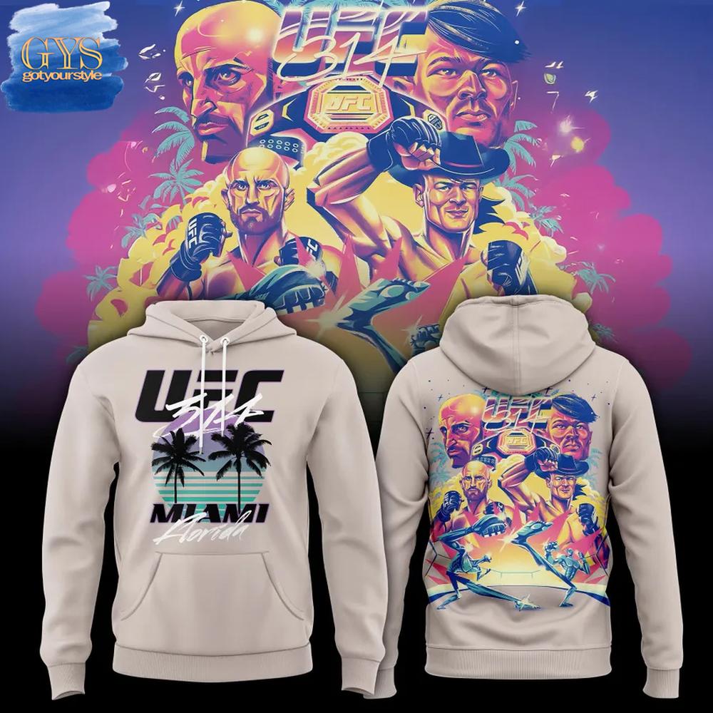 UFC Miami Artist Series Limited Edition Hoodie