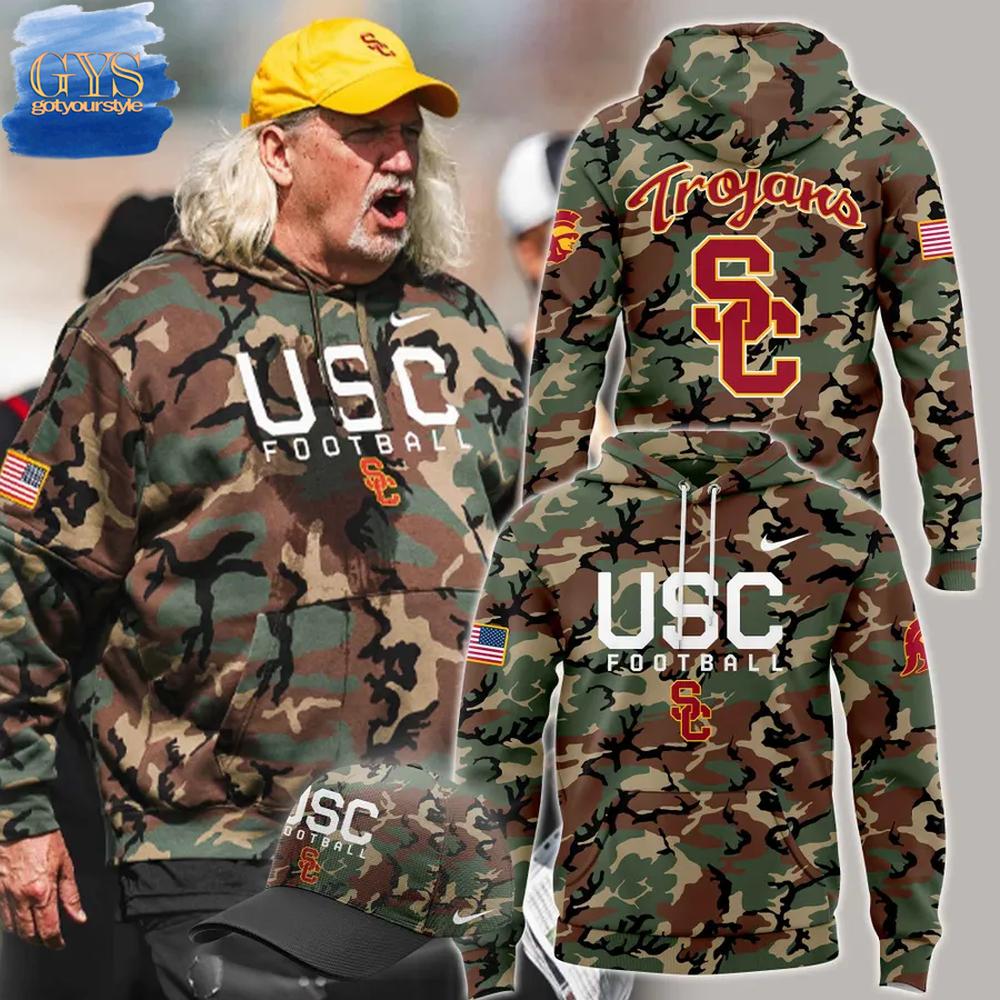 USC Trojans Military Appreciation Limited Edition Camo Hoodie