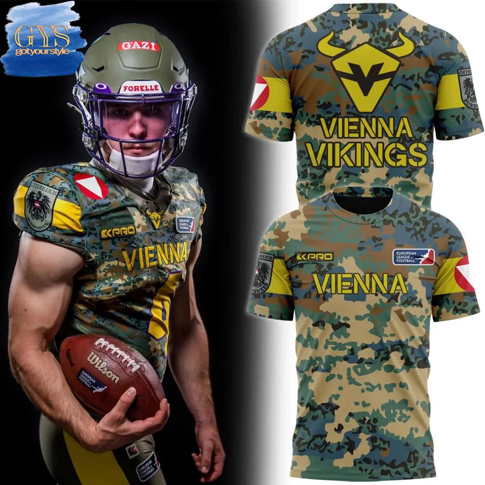 Vienna Vikings Salute To Service Limited Edition Merch Collection