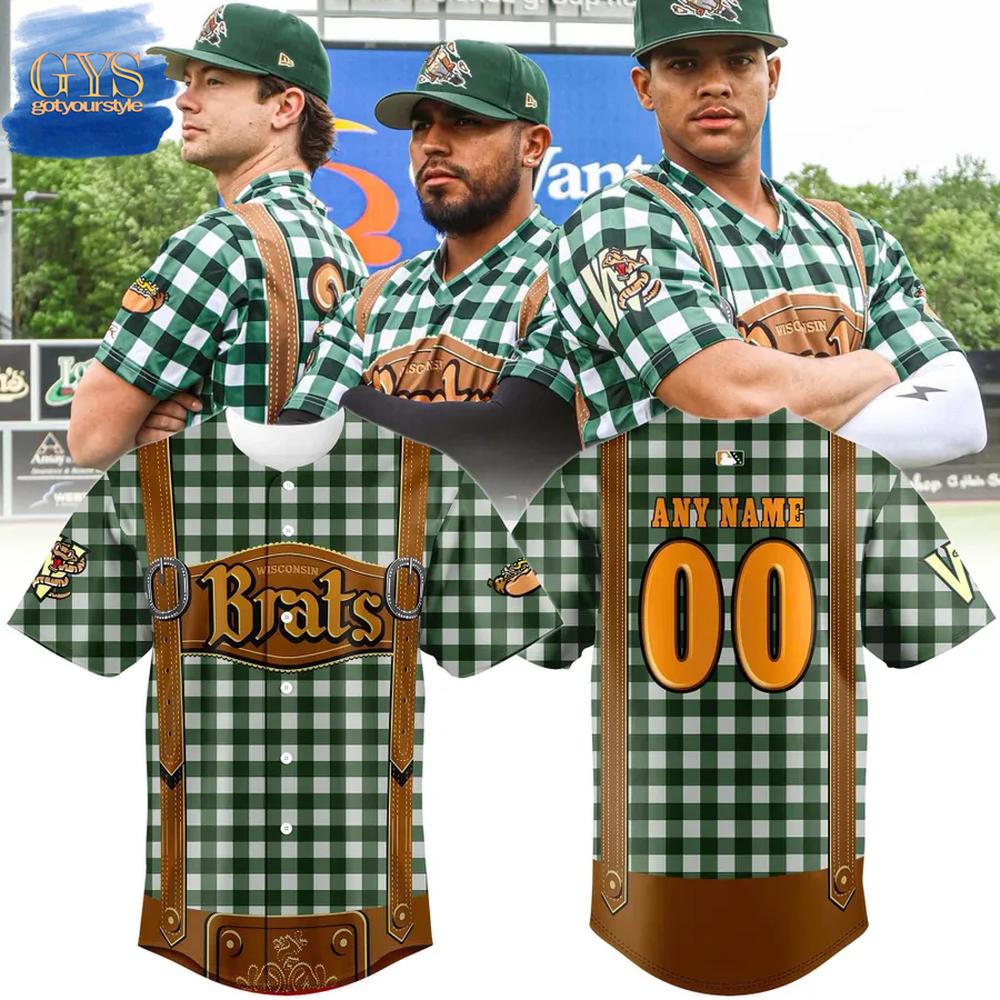 Wisconsin Flying Brats Limited Edition Baseball Jersey