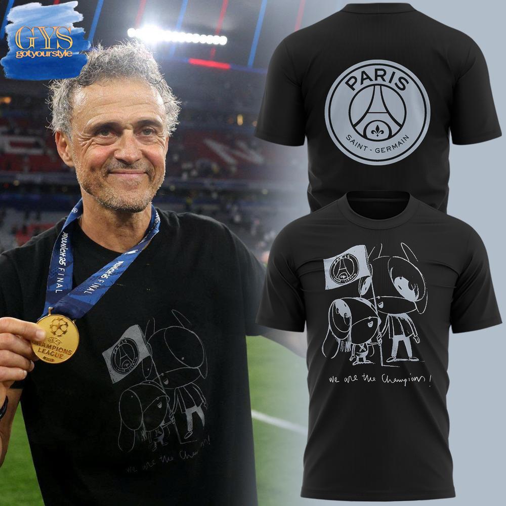 Xana We Are The Champions PSG Limited Edition T-Shirt