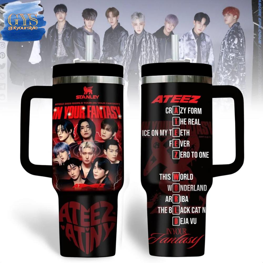 ATEEZ Atiny Fandom Limited Edition 40 Oz Stanley Cup