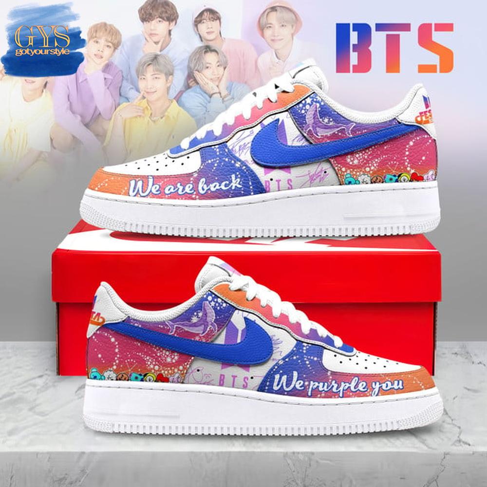 BTS We Purple You Limited Edition Air Force 1