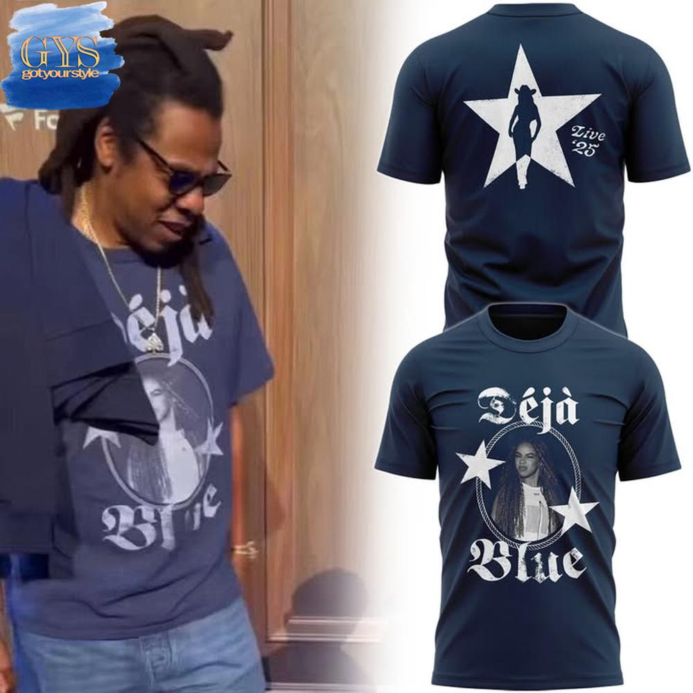 Beyoncé Cowboy Carter Tour Deja Blue T-Shirt