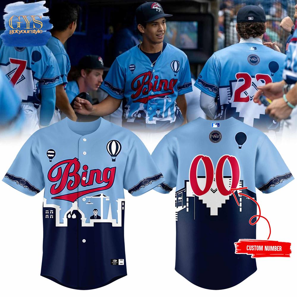 Binghamton Rumble Ponies Independence Day Limited Edition Baseball Jersey