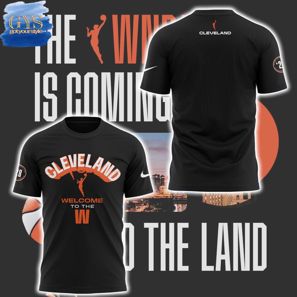 Cleveland WNBA To The Land Limited Edition T-Shirt