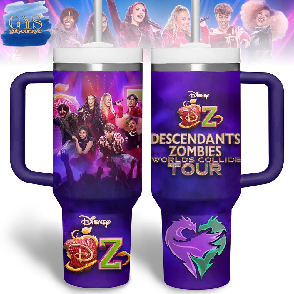 Descendants Zombies Worlds Collide Tour 40 Oz Stanley Cup