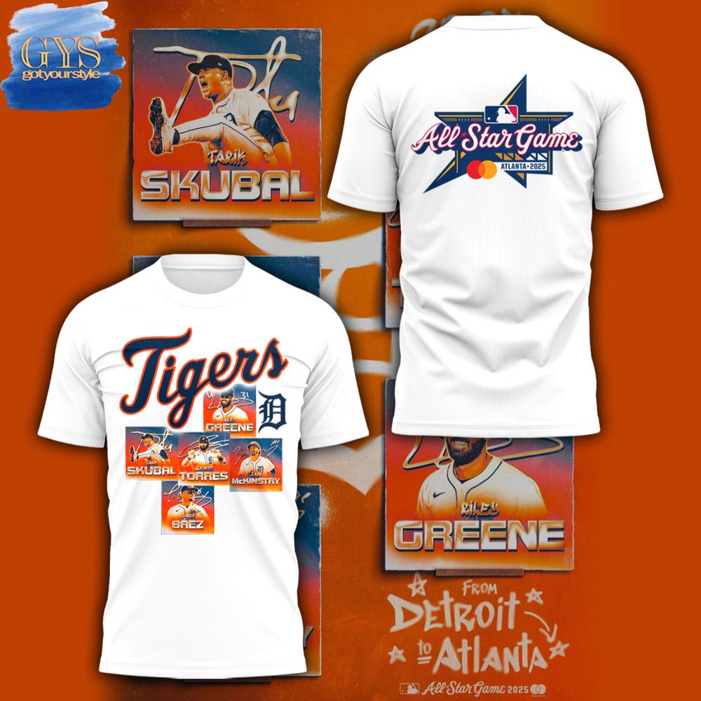 Detroit Tigers All-Star Game Atlanta 2025 T-Shirt