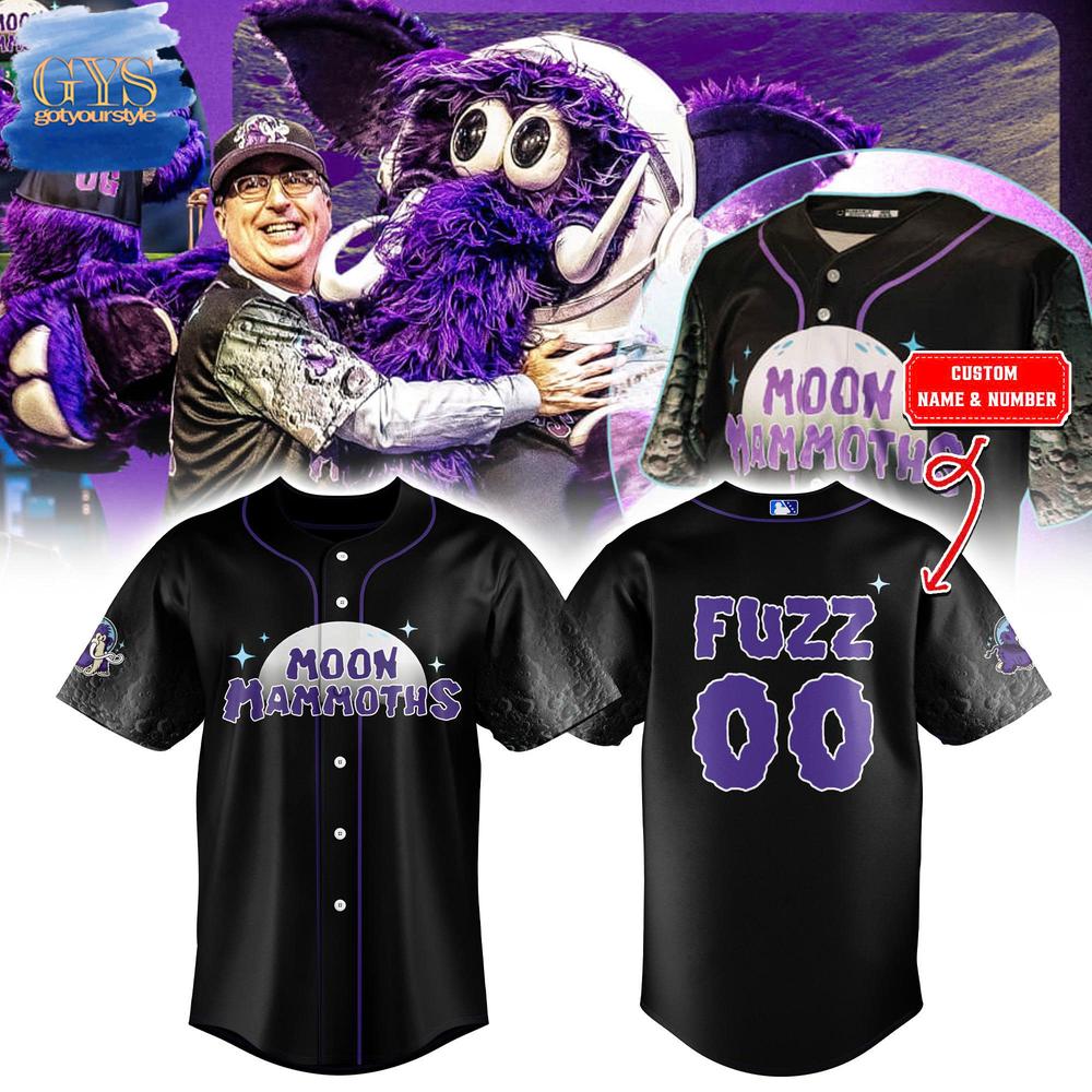 Erie Moon Mammoths Limited Edition Baseball Jersey