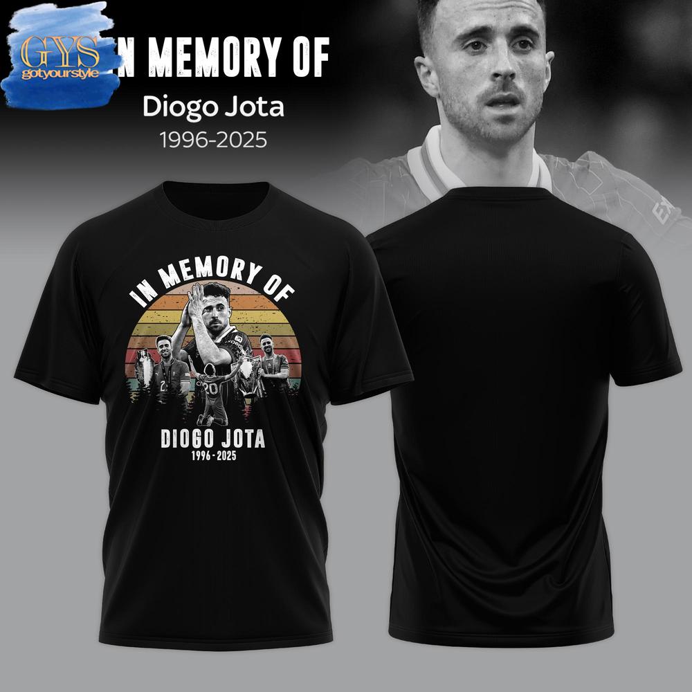 In Memory Of Diogo Jota Tribute Shirt Collection