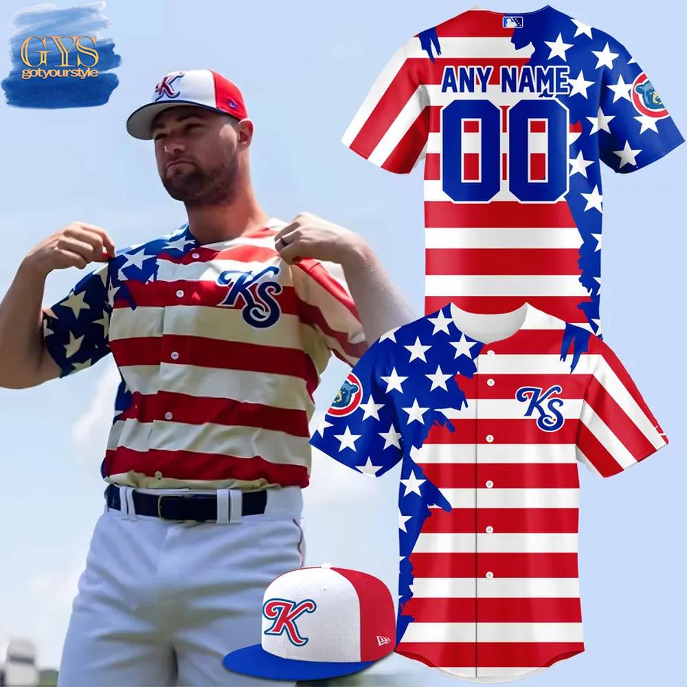 Knoxville Smokies Happy Independence Day 2025 Limited Edition Baseball Jersey