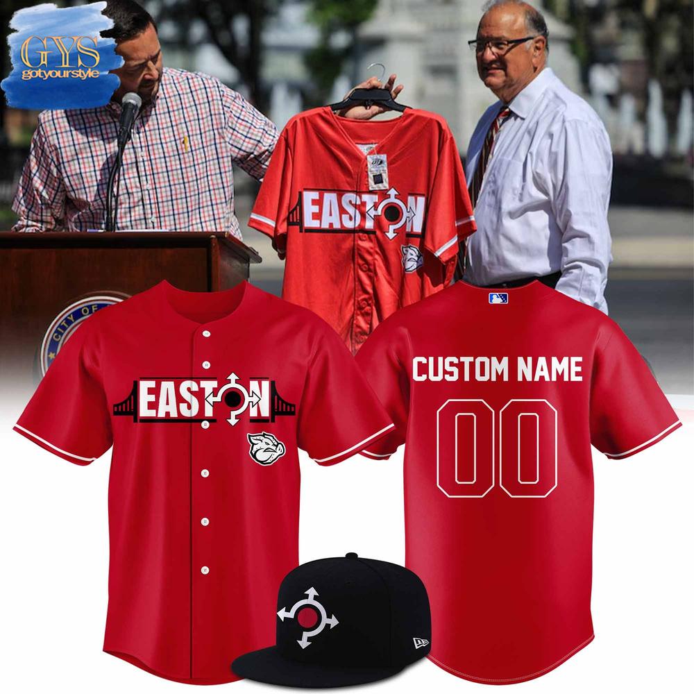 Lehigh Valley IronPigs Easton City Series  Edition Baseball Jersey