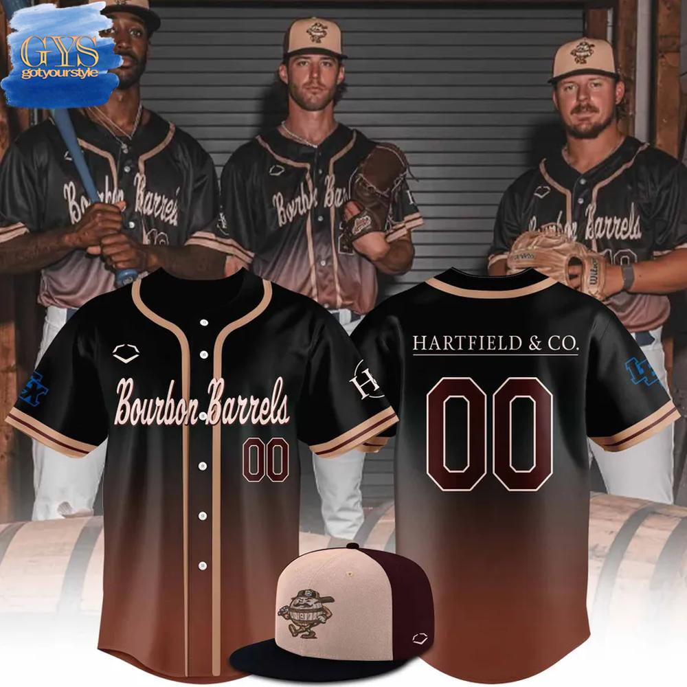 Lexington Legends x Kentucky Bourbon Barrels Alter Ego Limited Edition Baseball Jersey