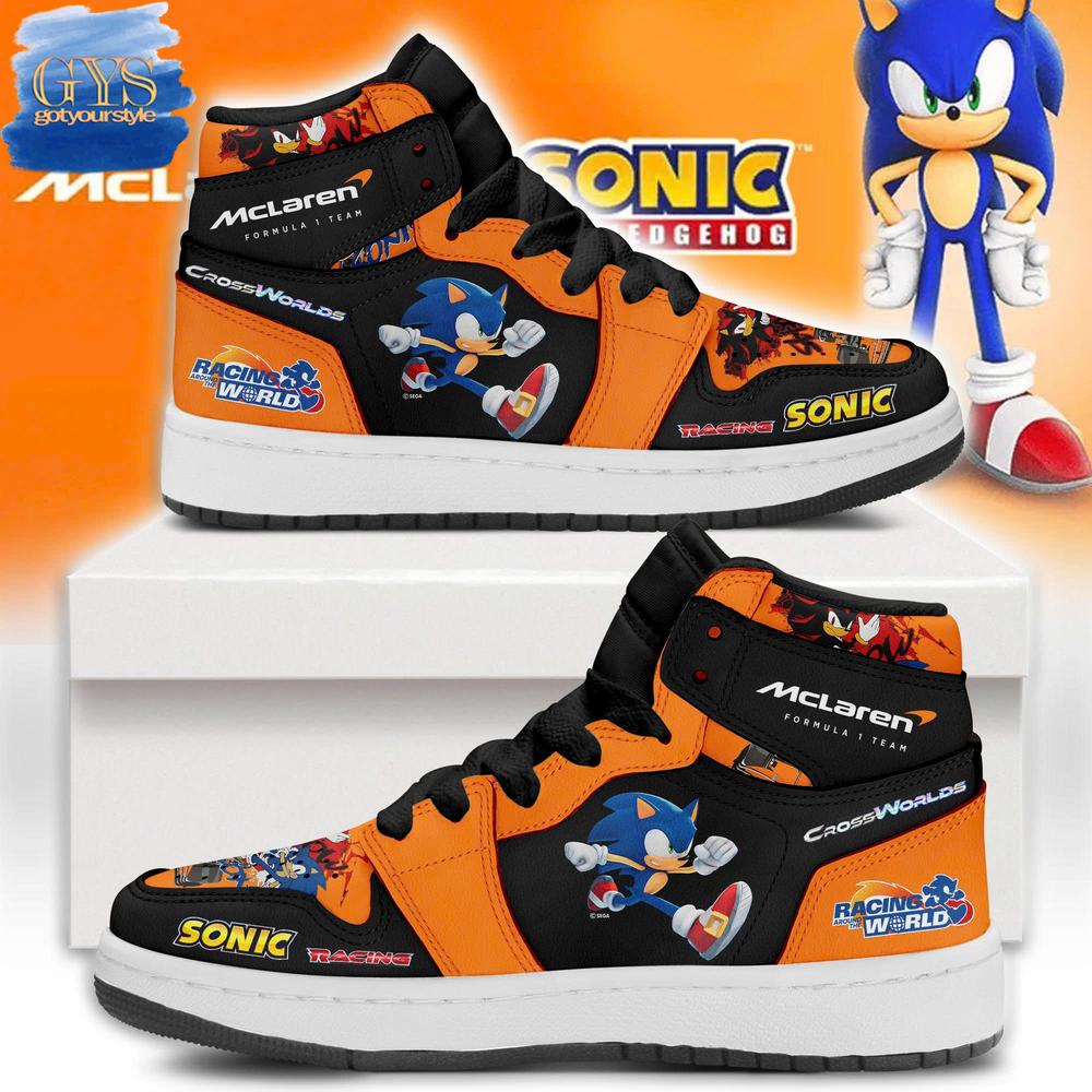 McLaren x Sonic F1 Racing World Limited Edition Air Jordan 1