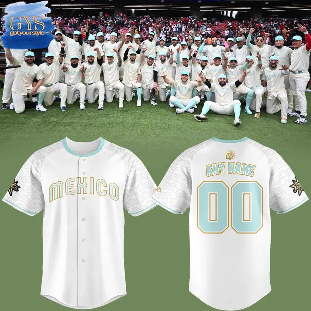 Mexico National Team League All-Star Game 2025 Limited Edition Baseball Jersey