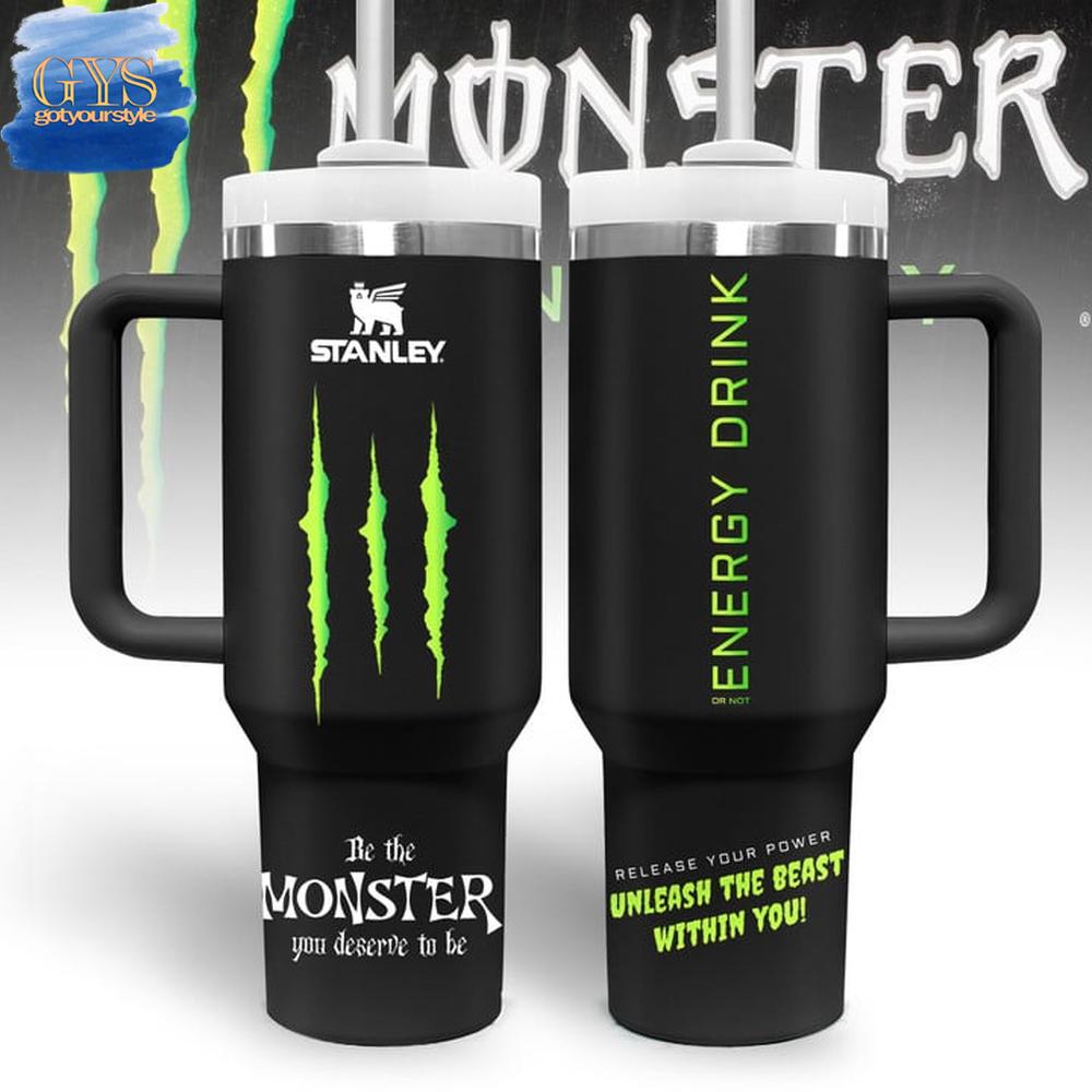 Monster Energy Limited Edition 40 Oz Stanley Tumbler Cup