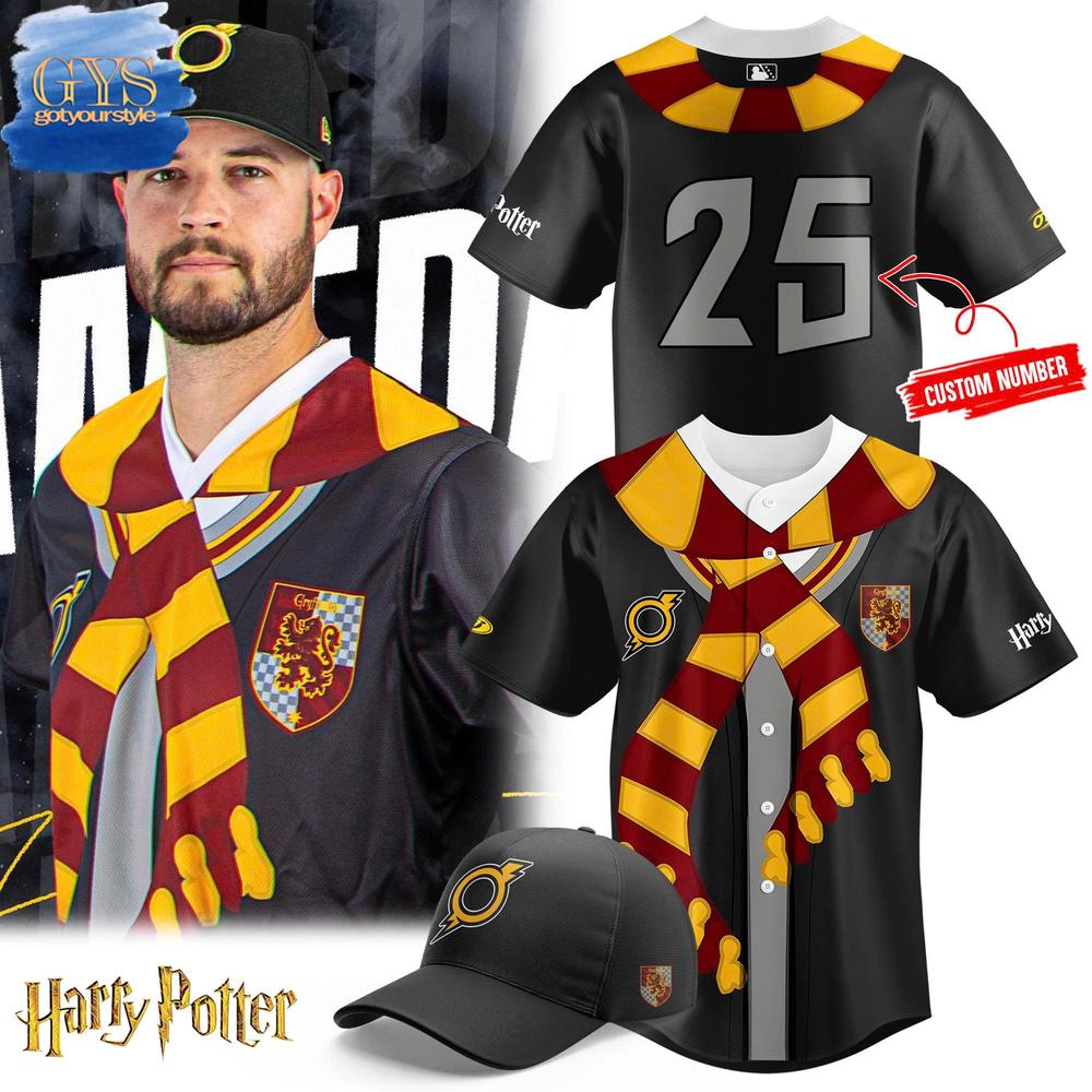 Omaha Storm Chasers x Harry Potter  Edition Baseball Jersey