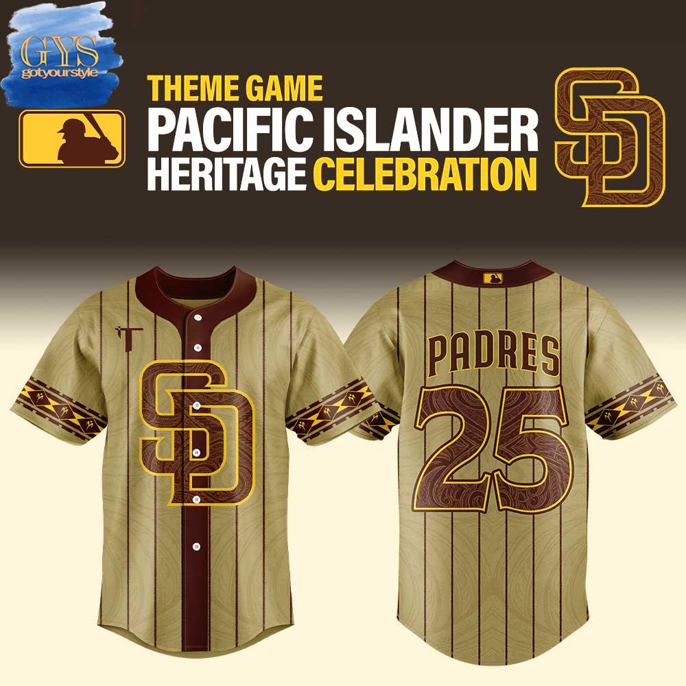 San Diego Padres Pacific Islander Heritage Limited Edition Baseball Jersey