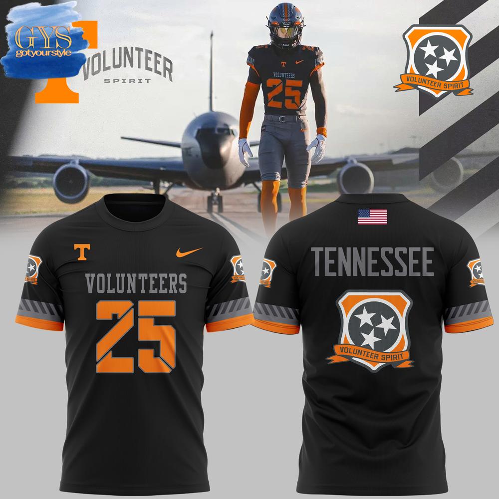 Tennessee Volunteers The Volunteer Spirit Limited Edition Black T-Shirt