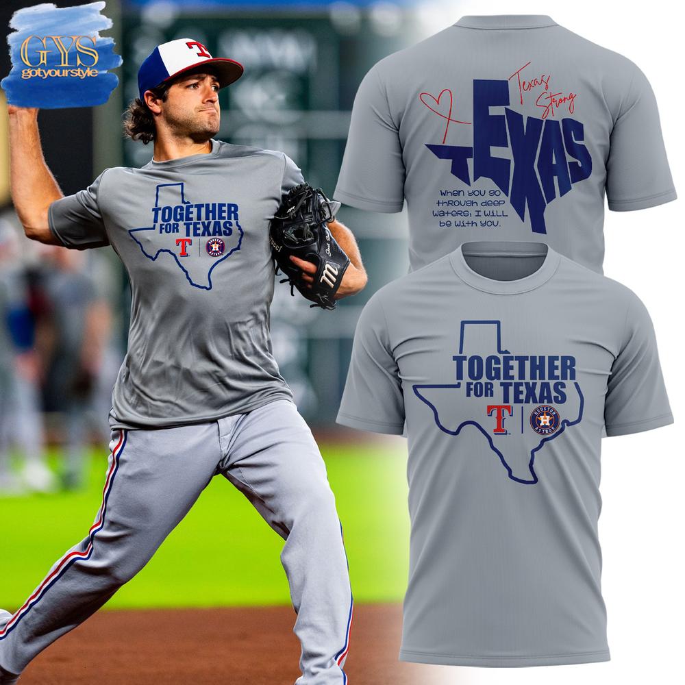 Together for Texas 2025 Grey T-Shirt