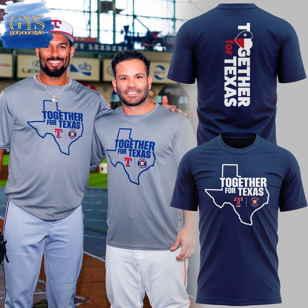 Together for Texas 2025 Navy T-Shirt v2