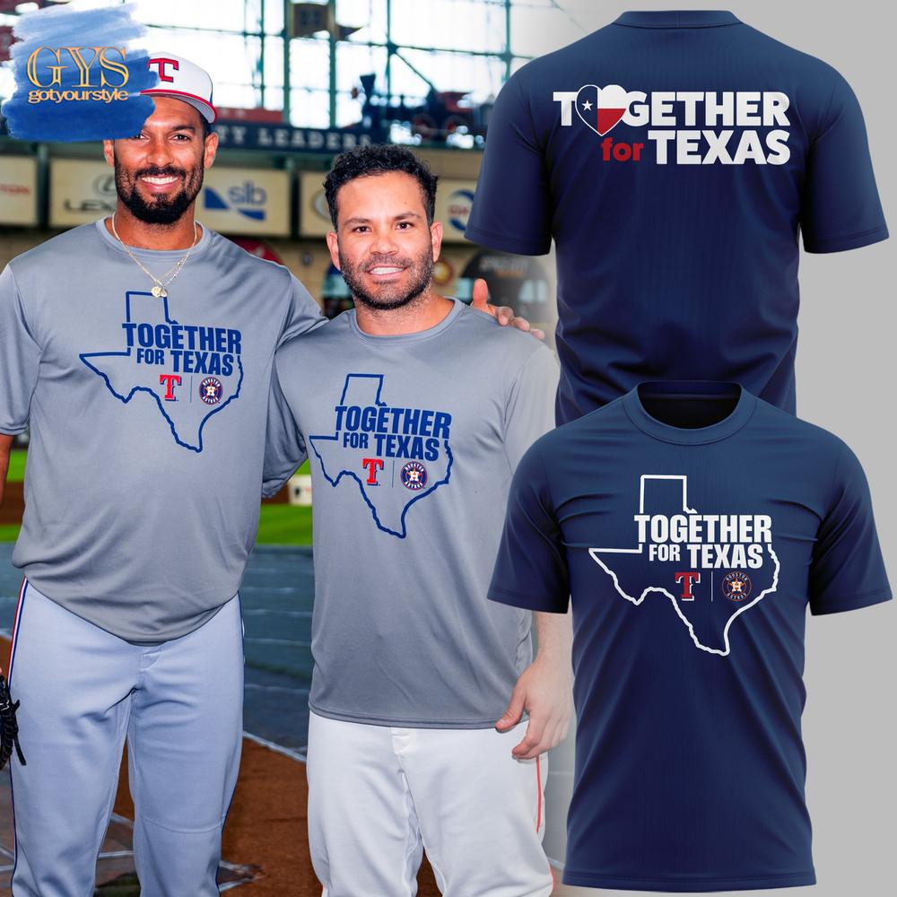 Together for Texas 2025 Navy T-Shirt v3