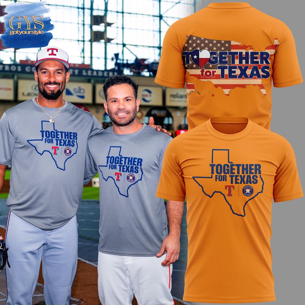 Together for Texas 2025 Orange T-Shirt
