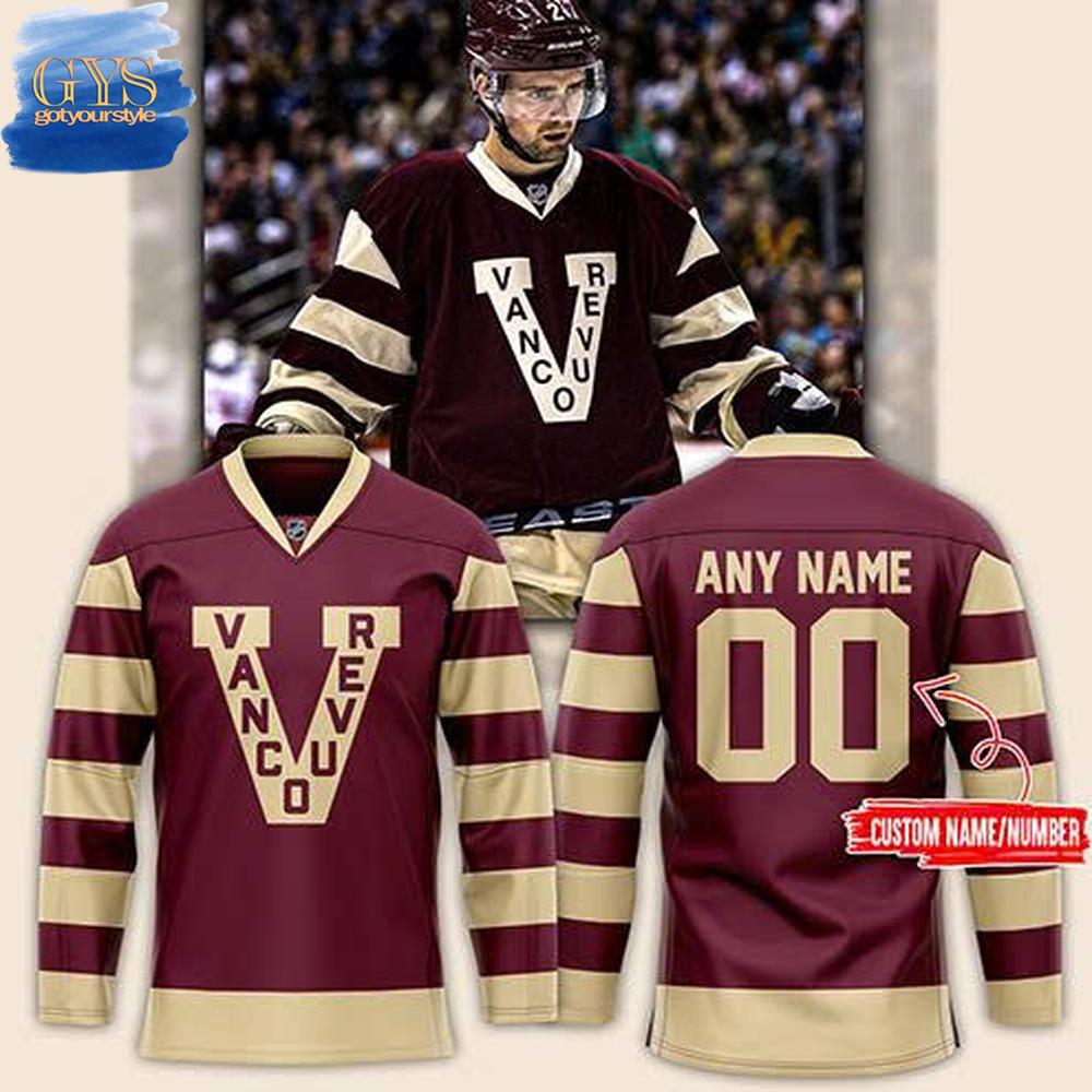 Vancouver Millionaires 2014 Heritage Personalized Classic Hockey Jersey